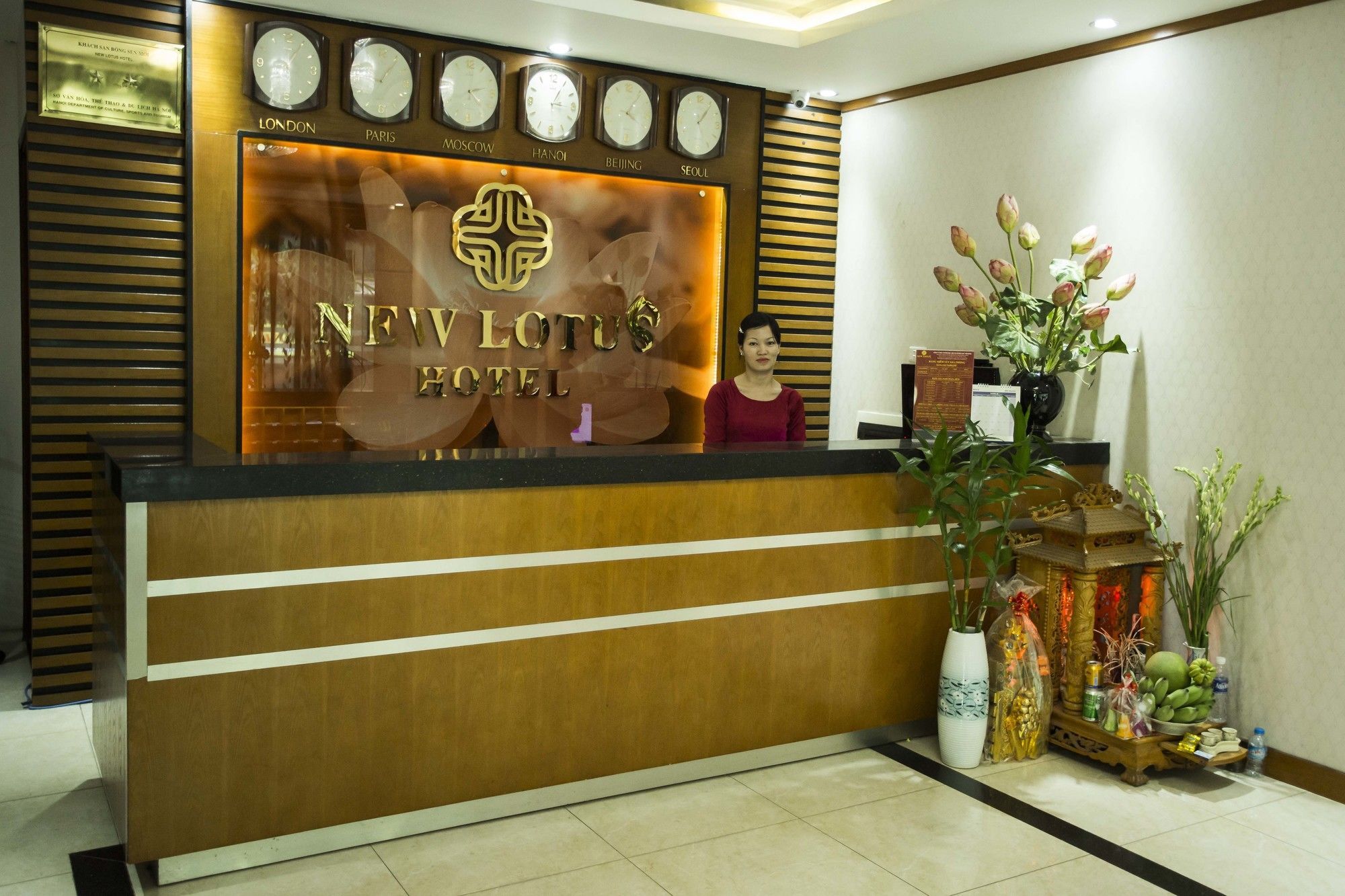 New Lotus Hotel Hanoi Bagian luar foto